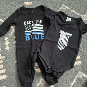Thin blue line baby bundle -Police baby